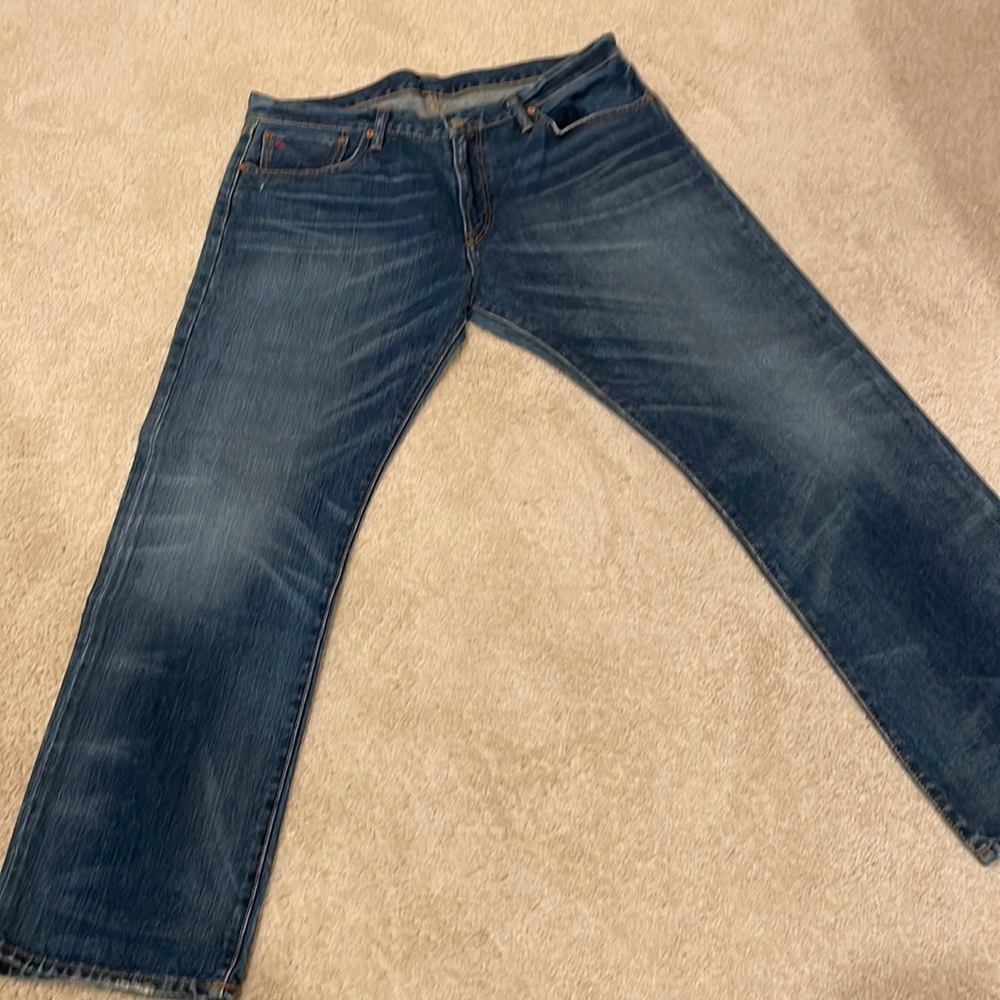 Like new, Polo Ralph Lauren men’s jeans, classic 867, 36X30, color blue